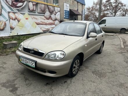 Бежевый Дэу Сенс, объемом двигателя 1.3 л и пробегом 94 тыс. км за 2800 $, фото 1 на Automoto.ua