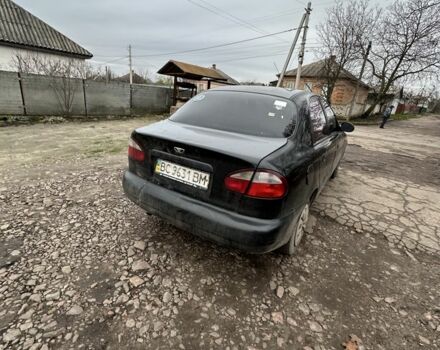 Чорний Деу Сенс, об'ємом двигуна 1.5 л та пробігом 200 тис. км за 568 $, фото 4 на Automoto.ua