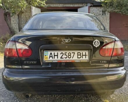 Чорний Деу Сенс, об'ємом двигуна 1.3 л та пробігом 180 тис. км за 2200 $, фото 1 на Automoto.ua