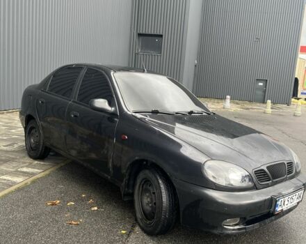 Черный Дэу Сенс, объемом двигателя 1.5 л и пробегом 213 тыс. км за 1700 $, фото 1 на Automoto.ua