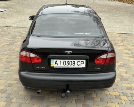 Чорний Деу Сенс, об'ємом двигуна 1.3 л та пробігом 169 тис. км за 3000 $, фото 4 на Automoto.ua