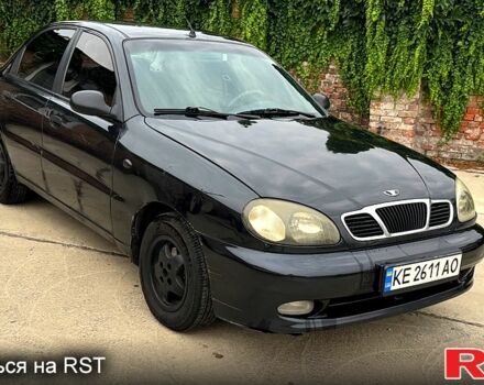 Чорний Деу Сенс, об'ємом двигуна 1.3 л та пробігом 200 тис. км за 1750 $, фото 1 на Automoto.ua