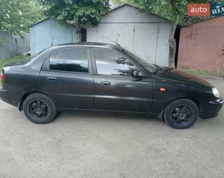 Черный Дэу Сенс, объемом двигателя 1.3 л и пробегом 265 тыс. км за 1500 $, фото 3 на Automoto.ua
