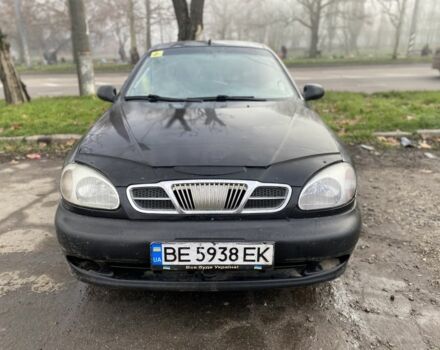 Черный Дэу Сенс, объемом двигателя 1.3 л и пробегом 190 тыс. км за 1000 $, фото 1 на Automoto.ua