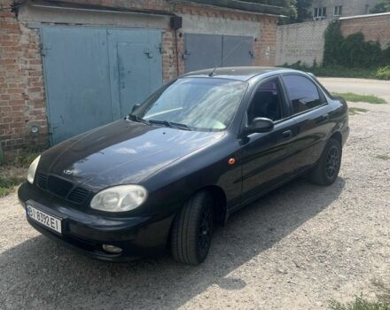 Черный Дэу Сенс, объемом двигателя 1.5 л и пробегом 300 тыс. км за 2200 $, фото 1 на Automoto.ua