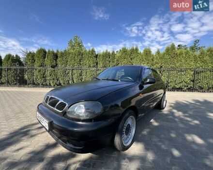 Черный Дэу Сенс, объемом двигателя 1.5 л и пробегом 183 тыс. км за 2600 $, фото 1 на Automoto.ua