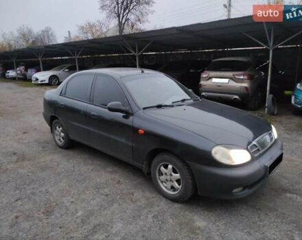 Чорний Деу Сенс, об'ємом двигуна 1.3 л та пробігом 265 тис. км за 1800 $, фото 1 на Automoto.ua