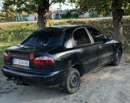 Черный Дэу Сенс, объемом двигателя 1.5 л и пробегом 185 тыс. км за 1400 $, фото 2 на Automoto.ua