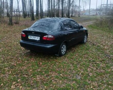 Черный Дэу Сенс, объемом двигателя 1.3 л и пробегом 190 тыс. км за 2050 $, фото 1 на Automoto.ua