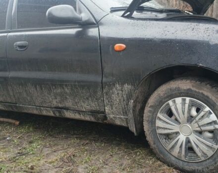 Черный Дэу Сенс, объемом двигателя 1.3 л и пробегом 277 тыс. км за 1800 $, фото 1 на Automoto.ua