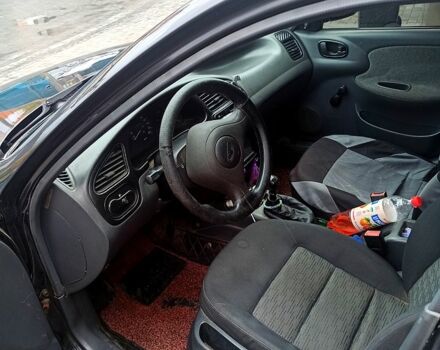 Чорний Деу Сенс, об'ємом двигуна 1.3 л та пробігом 230 тис. км за 1000 $, фото 4 на Automoto.ua