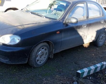 Черный Дэу Сенс, объемом двигателя 1.3 л и пробегом 100 тыс. км за 1200 $, фото 1 на Automoto.ua