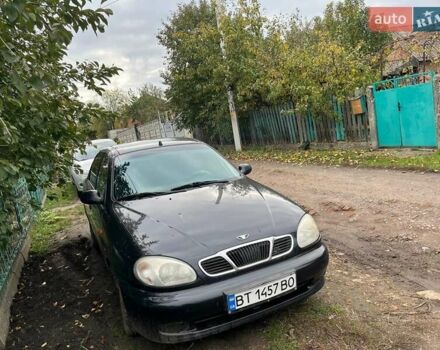 Черный Дэу Сенс, объемом двигателя 1.3 л и пробегом 240 тыс. км за 1600 $, фото 1 на Automoto.ua