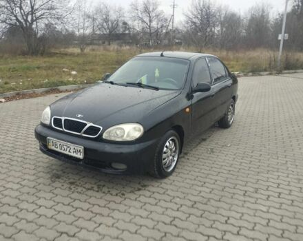 Черный Дэу Сенс, объемом двигателя 1.6 л и пробегом 200 тыс. км за 1600 $, фото 2 на Automoto.ua