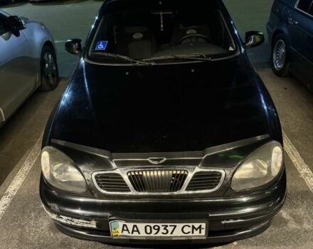 Чорний Деу Сенс, об'ємом двигуна 1.3 л та пробігом 140 тис. км за 1000 $, фото 1 на Automoto.ua