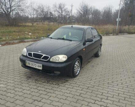 Черный Дэу Сенс, объемом двигателя 1.6 л и пробегом 200 тыс. км за 1600 $, фото 1 на Automoto.ua