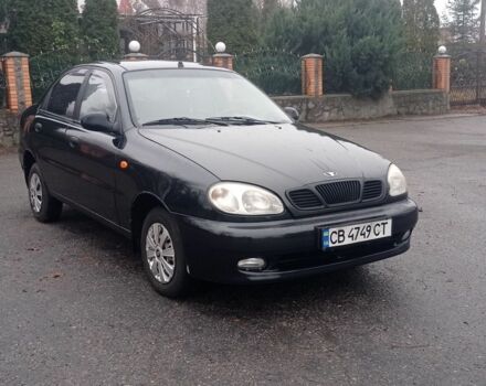 Черный Дэу Сенс, объемом двигателя 1.6 л и пробегом 230 тыс. км за 2350 $, фото 1 на Automoto.ua