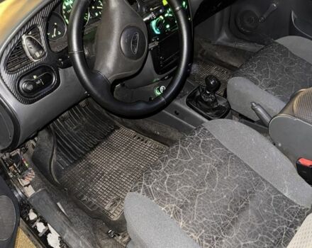 Чорний Деу Сенс, об'ємом двигуна 1.3 л та пробігом 140 тис. км за 1000 $, фото 5 на Automoto.ua