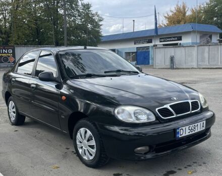 Черный Дэу Сенс, объемом двигателя 1.5 л и пробегом 221 тыс. км за 2499 $, фото 1 на Automoto.ua