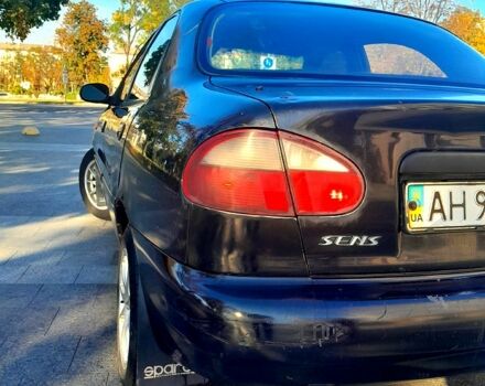 Черный Дэу Сенс, объемом двигателя 1.3 л и пробегом 186 тыс. км за 1160 $, фото 2 на Automoto.ua