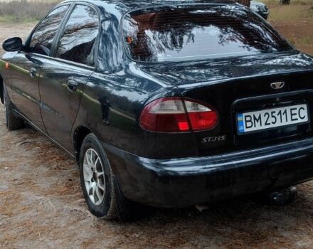 Чорний Деу Сенс, об'ємом двигуна 1.3 л та пробігом 205 тис. км за 2200 $, фото 6 на Automoto.ua