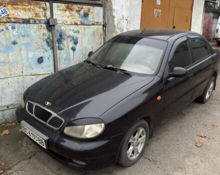 Черный Дэу Сенс, объемом двигателя 1.3 л и пробегом 333 тыс. км за 1500 $, фото 1 на Automoto.ua