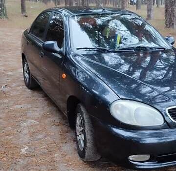 Черный Дэу Сенс, объемом двигателя 1.3 л и пробегом 205 тыс. км за 1900 $, фото 4 на Automoto.ua