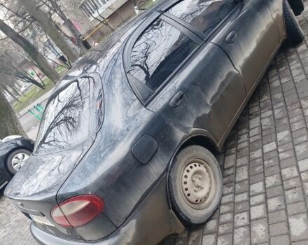 Черный Дэу Сенс, объемом двигателя 1.4 л и пробегом 320 тыс. км за 1500 $, фото 3 на Automoto.ua