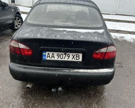 Черный Дэу Сенс, объемом двигателя 1.5 л и пробегом 230 тыс. км за 2300 $, фото 3 на Automoto.ua