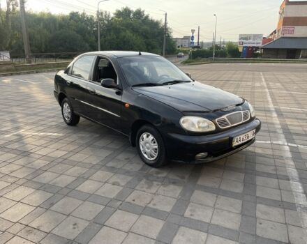 Черный Дэу Сенс, объемом двигателя 1.5 л и пробегом 193 тыс. км за 2100 $, фото 2 на Automoto.ua