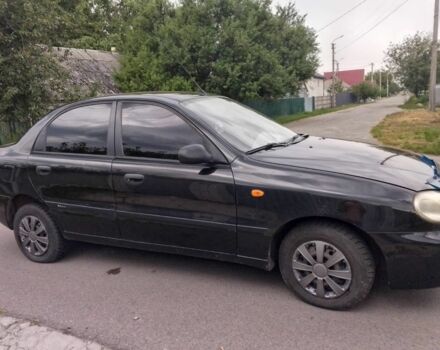 Чорний Деу Сенс, об'ємом двигуна 1.5 л та пробігом 230 тис. км за 2000 $, фото 1 на Automoto.ua