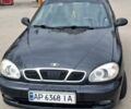 Черный Дэу Сенс, объемом двигателя 1.6 л и пробегом 163 тыс. км за 2400 $, фото 1 на Automoto.ua