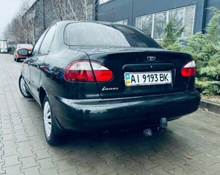 Черный Дэу Сенс, объемом двигателя 1.6 л и пробегом 87 тыс. км за 3300 $, фото 2 на Automoto.ua