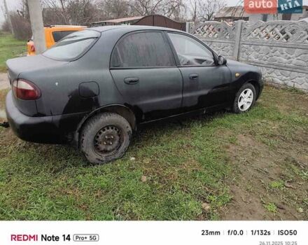 Черный Дэу Сенс, объемом двигателя 1.6 л и пробегом 230 тыс. км за 2000 $, фото 1 на Automoto.ua
