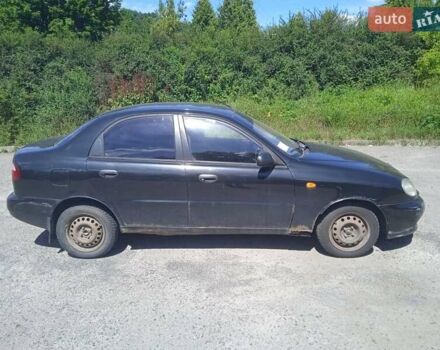 Чорний Деу Сенс, об'ємом двигуна 1.6 л та пробігом 185 тис. км за 1700 $, фото 1 на Automoto.ua