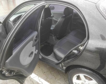 Черный Дэу Сенс, объемом двигателя 1.4 л и пробегом 167 тыс. км за 2500 $, фото 9 на Automoto.ua