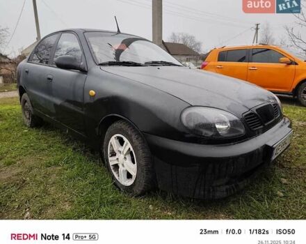 Черный Дэу Сенс, объемом двигателя 1.6 л и пробегом 230 тыс. км за 2000 $, фото 2 на Automoto.ua