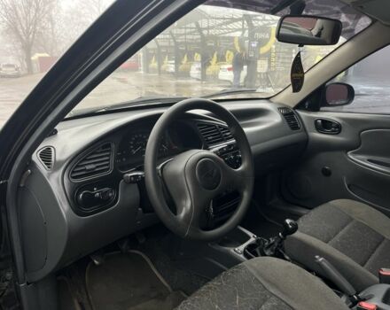 Черный Дэу Сенс, объемом двигателя 1.4 л и пробегом 193 тыс. км за 2200 $, фото 5 на Automoto.ua