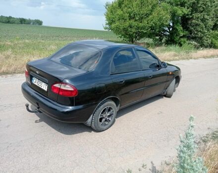 Черный Дэу Сенс, объемом двигателя 1.4 л и пробегом 200 тыс. км за 2000 $, фото 5 на Automoto.ua