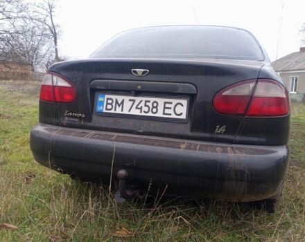 Чорний Деу Сенс, об'ємом двигуна 1.4 л та пробігом 171 тис. км за 1200 $, фото 6 на Automoto.ua