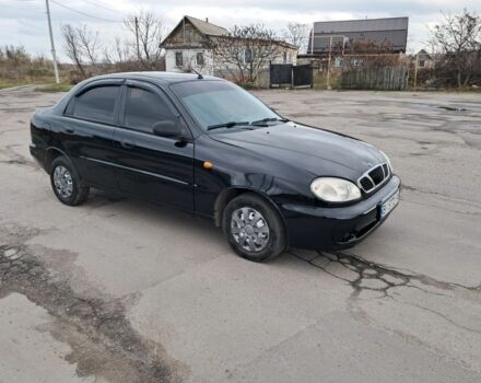 Черный Дэу Сенс, объемом двигателя 1.4 л и пробегом 100 тыс. км за 2000 $, фото 4 на Automoto.ua
