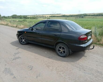 Черный Дэу Сенс, объемом двигателя 1.4 л и пробегом 200 тыс. км за 2000 $, фото 2 на Automoto.ua