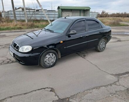 Черный Дэу Сенс, объемом двигателя 1.4 л и пробегом 100 тыс. км за 2000 $, фото 2 на Automoto.ua