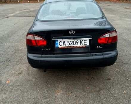 Черный Дэу Сенс, объемом двигателя 1.3 л и пробегом 0 тыс. км за 2200 $, фото 1 на Automoto.ua