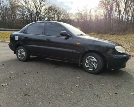 Черный Дэу Сенс, объемом двигателя 1.3 л и пробегом 93 тыс. км за 2450 $, фото 3 на Automoto.ua