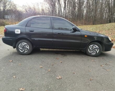 Черный Дэу Сенс, объемом двигателя 1.3 л и пробегом 93 тыс. км за 2450 $, фото 4 на Automoto.ua