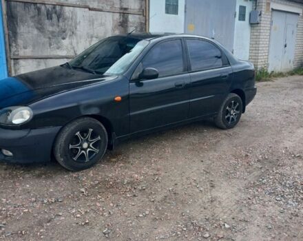 Черный Дэу Сенс, объемом двигателя 1.5 л и пробегом 400 тыс. км за 1300 $, фото 1 на Automoto.ua