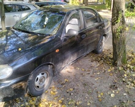 Черный Дэу Сенс, объемом двигателя 1.3 л и пробегом 350 тыс. км за 1200 $, фото 1 на Automoto.ua