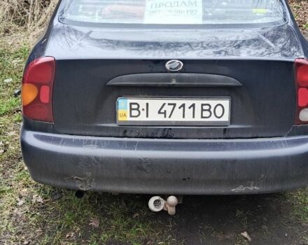 Черный Дэу Сенс, объемом двигателя 1.3 л и пробегом 112 тыс. км за 2400 $, фото 5 на Automoto.ua