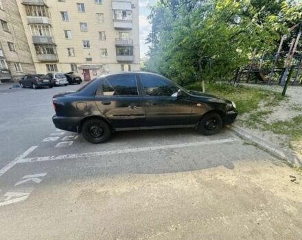 Черный Дэу Сенс, объемом двигателя 1.3 л и пробегом 200 тыс. км за 2500 $, фото 1 на Automoto.ua